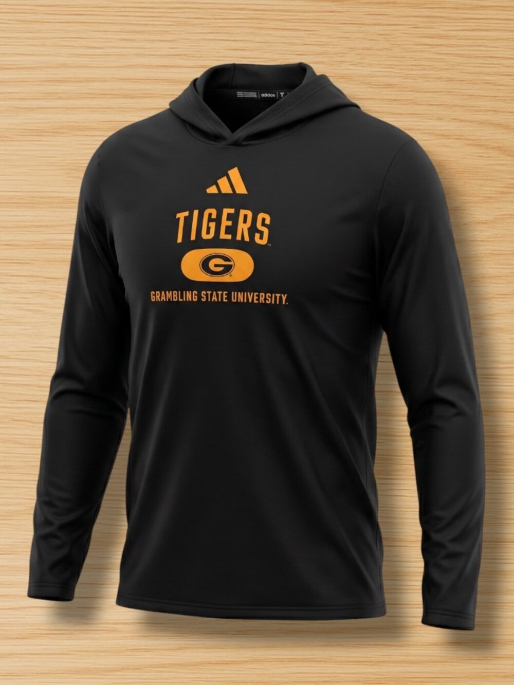 Adidas Men's Large Tall Grambling State Tigers Performance Hoodie LT